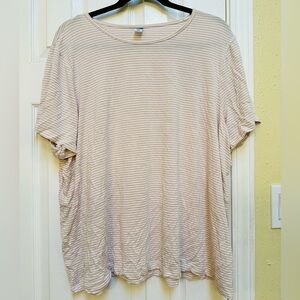 Old Navy Striped Short Sleeve Tee LUXE